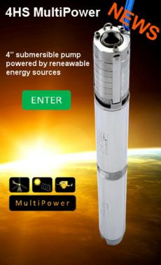 4HS MultiPower Nastec Bombas Solares Multipower 4HS bomba sumergible solar y AC